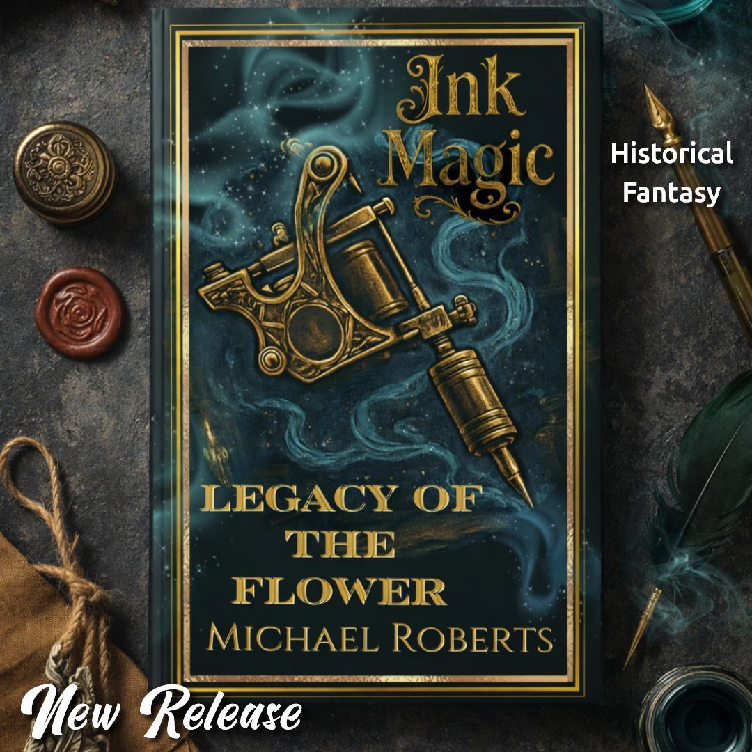 RABTBookTours's tweet photo. Happy Release Day to Ink Magic – Legacy of the Flower by Michael Roberts – Historical Fantasy 

https://t.co/gyoGDjoLPy

#RABTBookTours #InkMagic #MichaelRoberts #historical #fantasy https://t.co/ENDs55M4MO