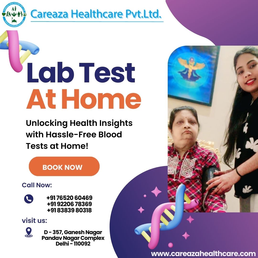 careaza_health's tweet photo. Careaza Healthcare brings the lab to your doorstep in Delhi. 🏠💉

Professional, hygienic, and hassle-free blood tests at home. Your health shouldn't be a chore.

📞 Call: +91 76520 60469
#HealthDelhi #LabTestAtHome #Careaza #DelhiDiagnostics #EastDelhi #Healthcare https://t.co/X1ZSHwMjNx