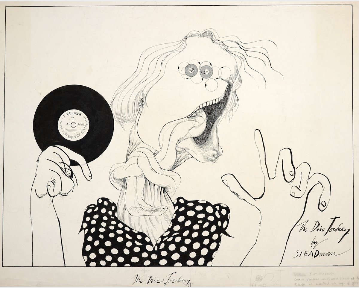 Ralph Steadman Art tweet media