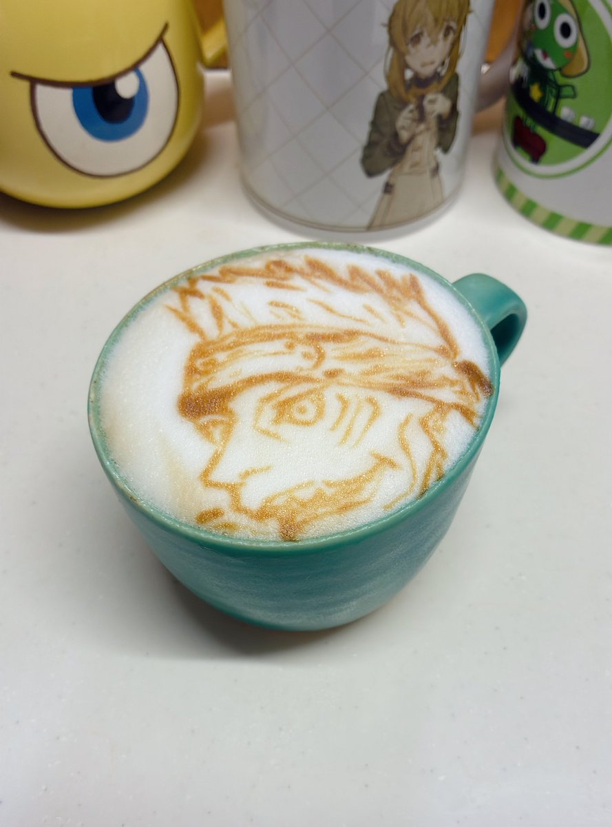 RTIMbd8MT652280's tweet image. もう少し描こう☕️
 #NARUT
#ラテアート
#ナルト