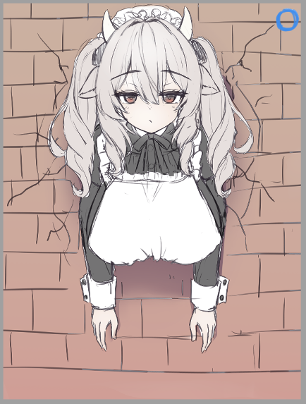 全体的に調整して色付けた🐄
とてもいいキーホルダーになりそう 