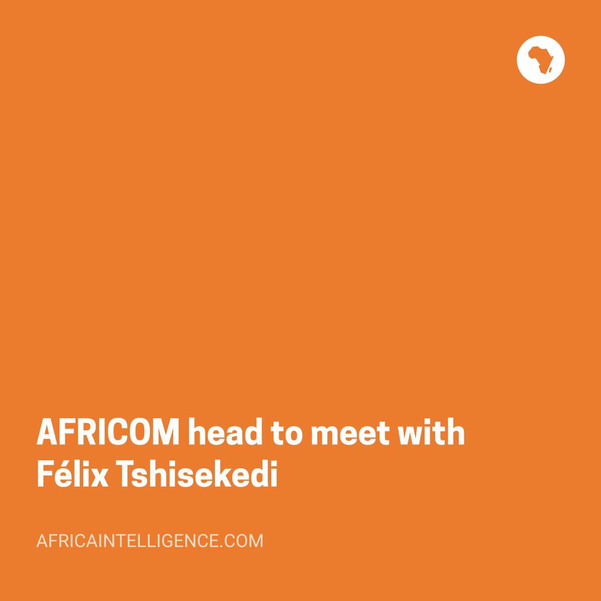 Africa_In_EN's tweet photo. 📣 AFRICOM head to meet with Félix Tshisekedi
➡️ https://t.co/gwSiqVO7RJ  

🔎 President Félix Tshisekedi is due to meet General Dagvin Anderson, AFRICOM head, in Kinshasa on 26 February. https://t.co/ahDcMIoCIP