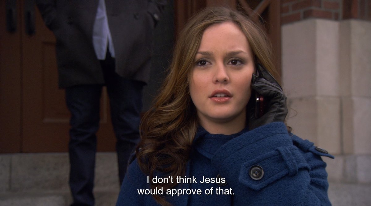 Gossip Girl out of context tweet media