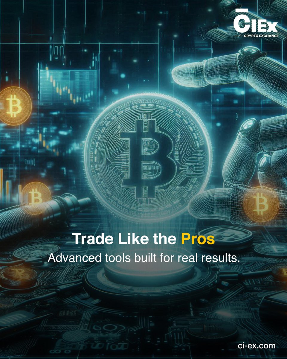 CENTURION_INVST's tweet image. Professional-grade tools shouldn’t be reserved for a few.
CIEx empowers every trader with advanced analytics and powerful trading features designed to give you a real market edge.

Upgrade your trading at ci-ex.com

#CryptoPro #CIEx #TradingTools #MarketEdge