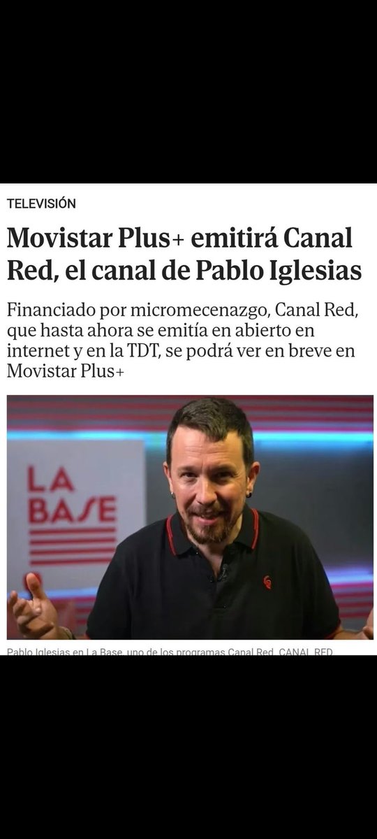 pedrogribot's tweet photo. Si se confirma esto👇me doy de baja al instante...de @movistar_es y de todo lo q tenga de Telefónica,pero q vergüenza es esta? https://t.co/2DH5MzMFXl
