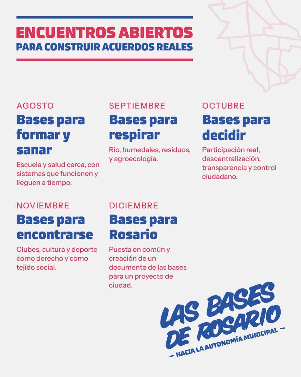 Rosario es ciudad autónoma.
Se viene la Carta Orgánica que definirá su futuro.
Mientras atendemos lo urgente, pensemos lo importante.
Sumate: forms.gle/J7kSEV8FWYWdYy…⁠�
<a href="/MajoPoncino/">Majo Poncino</a> 
<a href="/pablobsg/">Pablo Basso</a>