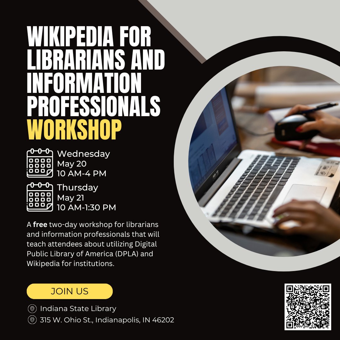 Indiana State Library tweet media