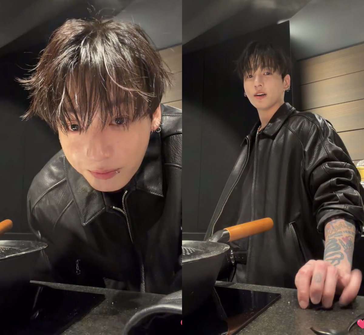 จองกุกเล่าถึงการออกไปใช้เวลานอกบ้านกับเพื่อนเมื่อคืนนี้อย่างเป็นกันเองว่า: 
 
🧑🏻: วันนี้เหนื่อยมากเลยอ่ะ 
🐰: (พูดกับอาร์มี่) วันนี้ผมออกไปข้างนอกกับเพื่อนมาครับ เขาบอกว่าเหนื่อยเพราะมีคนจำพวกเราได้ค่อนข้างเยอะ แต่ผมว่ามันสนุกดีนะ 
🧑🏻: วันนี้นายดูดีมาก 
🐰: ขอบคุณนะครับบบ