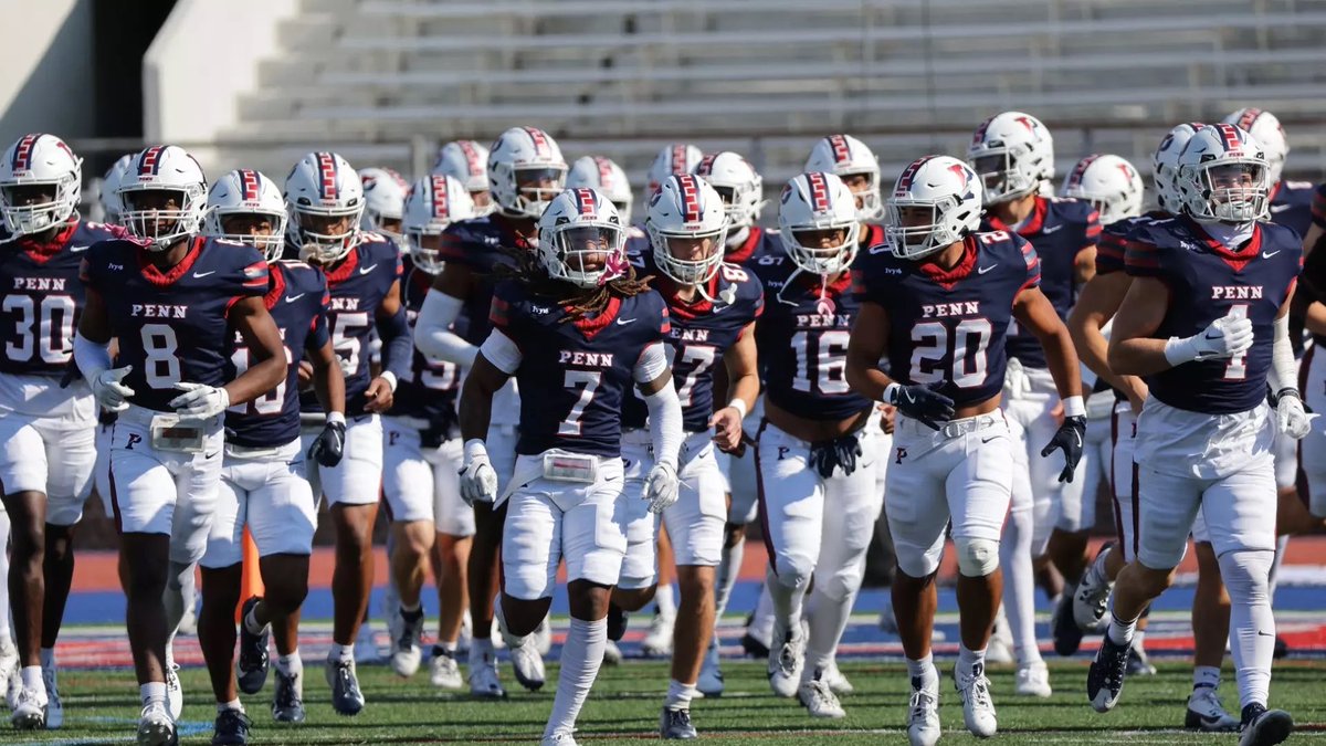nnolek5's tweet photo. Huge thank you to the staff at Penn Football for the virtual tour last night. I enjoyed learning about the campus and the program. Looking forward to visiting soon!

@PennFB 
@michairasheed 
@SValleyFootball 
@rwsantos2 https://t.co/XLquopl384
