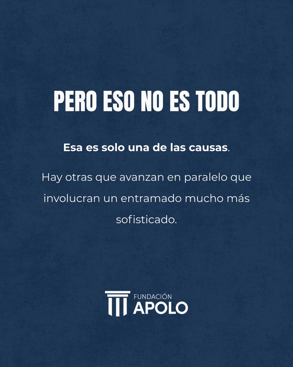 Esta es una de las causas del AFAGate. ¿sabés cuáles son las otras? Seguramente te quedaste corto. Seguínos si querés apoyar investigaciones profundas que casi nadie más se anima a enfrentar.