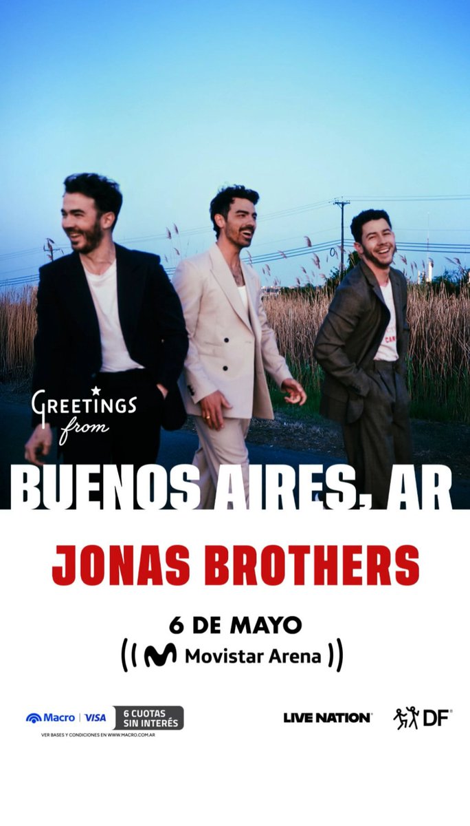 Jonas Brothers Music Arg 🇦🇷 tweet media