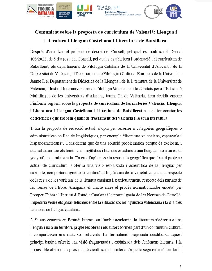 Filologia Catalana UA tweet media