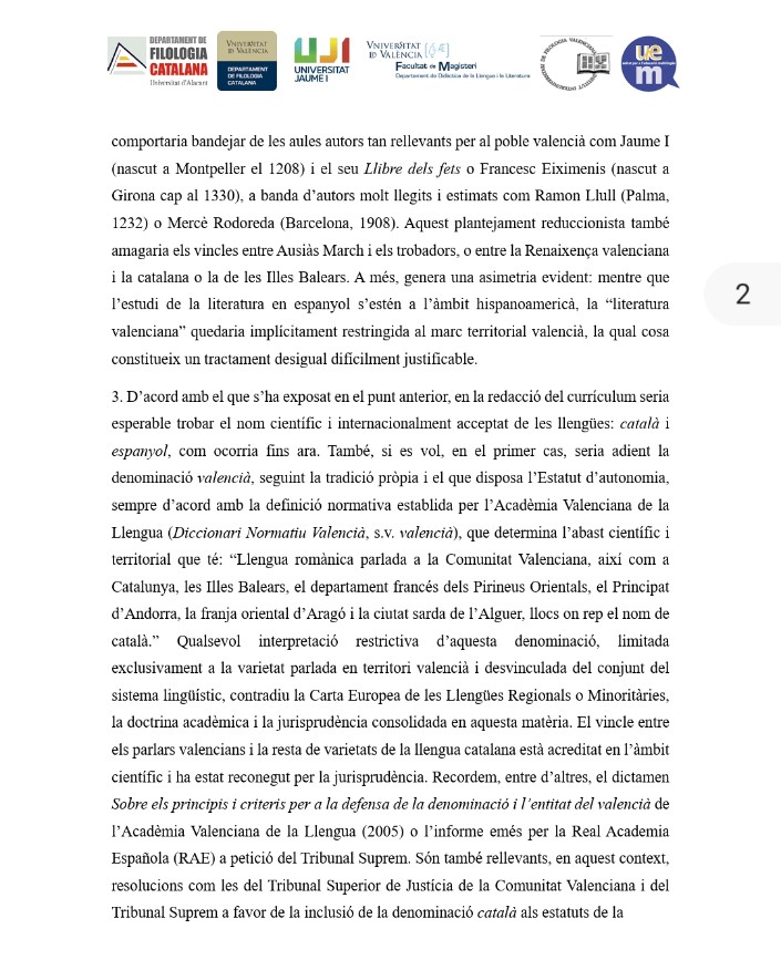 Filologia Catalana UA tweet media