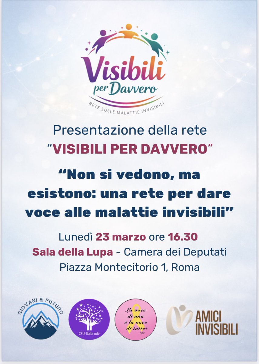 GiusyFabio2's tweet photo. Dare voce a cio’ che spesso non si vede ma si vive ogni giorno.
Per me un onore esserci💜

Ringrazio il Presidente Luca Frescura Valentina Maggiore, Sabrina Vitale e tutta @giovani&amp;futuro per avermi coinvolto.
Vi aspettiamo il 23 Marzo presso Sala della Lupa-Camera dei Deputati https://t.co/V2JOBkTd1Y