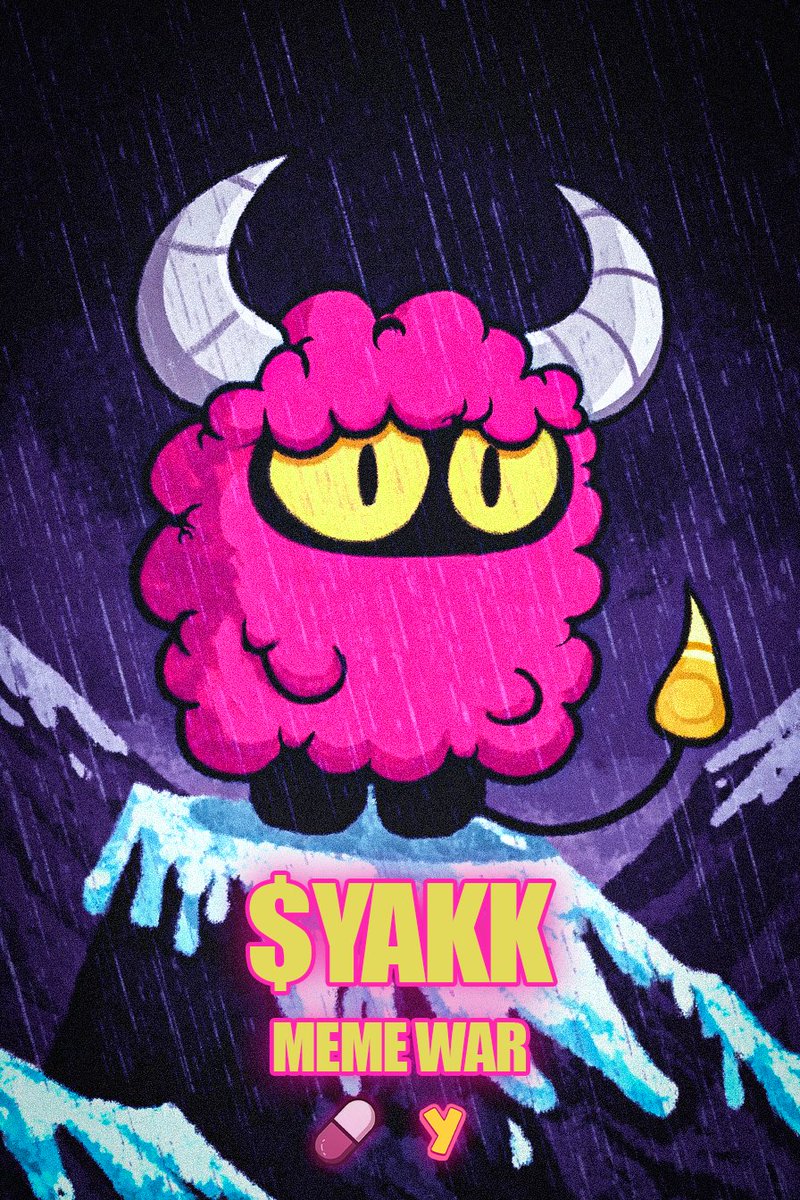 the storm is raging, but the mountain $YAKK stands eternal. 😈

from the himalayan peaks, the pink yakk watches.

$LUCI thinks red demons run the underworld. $FWOG thinks fwogs are untouchable, neither has stared down blizzards with yellow eyes that see every rug coming. neither