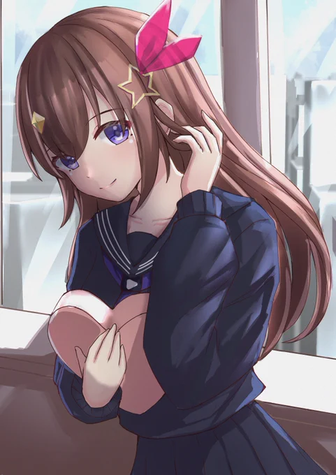 ハート! #ホロライブ #そらArt