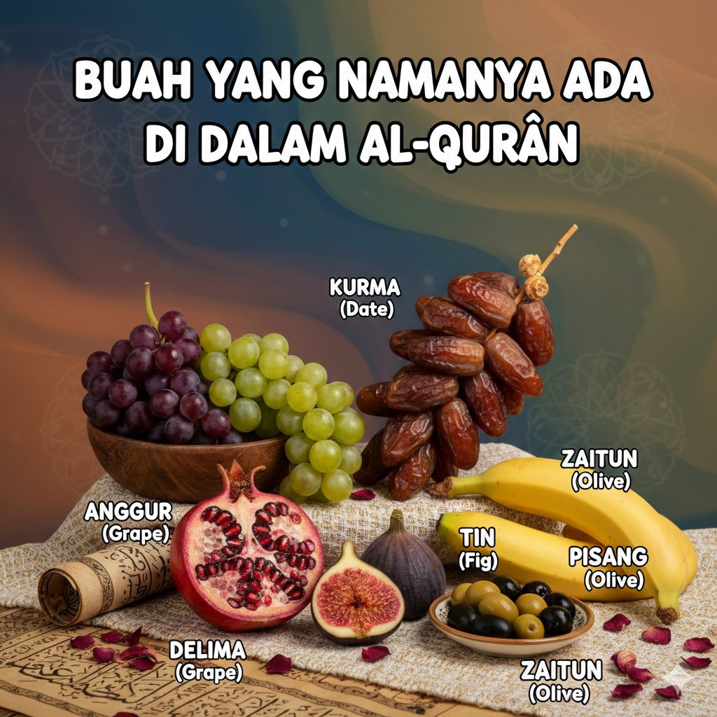 Bukan sembarang buah, ini "Superfood Jalur Langit" yg namanya disebut khusus di Al-Quran. ✨

​Manfaatnya bukan cuma soal pahala, tapi buat memperbaiki "spek" badan yg mulai error kena gorengan &amp; boba.

​Ini dia manfaatnya 👇🏼👇🏼👇
#BeyondSmartEra #YouandAICan