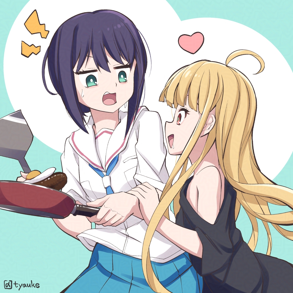 かぐや&彩葉 生活シーンもいいですよね 