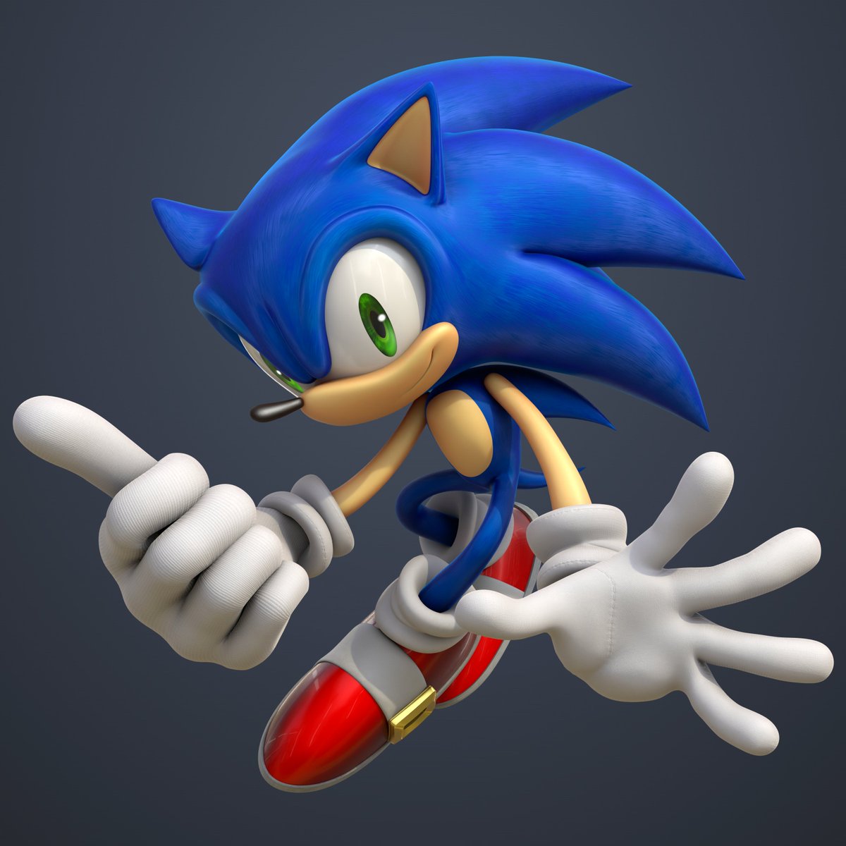 Sonic Advanced Rig SONIC ADVANCE rig by @dokatzo