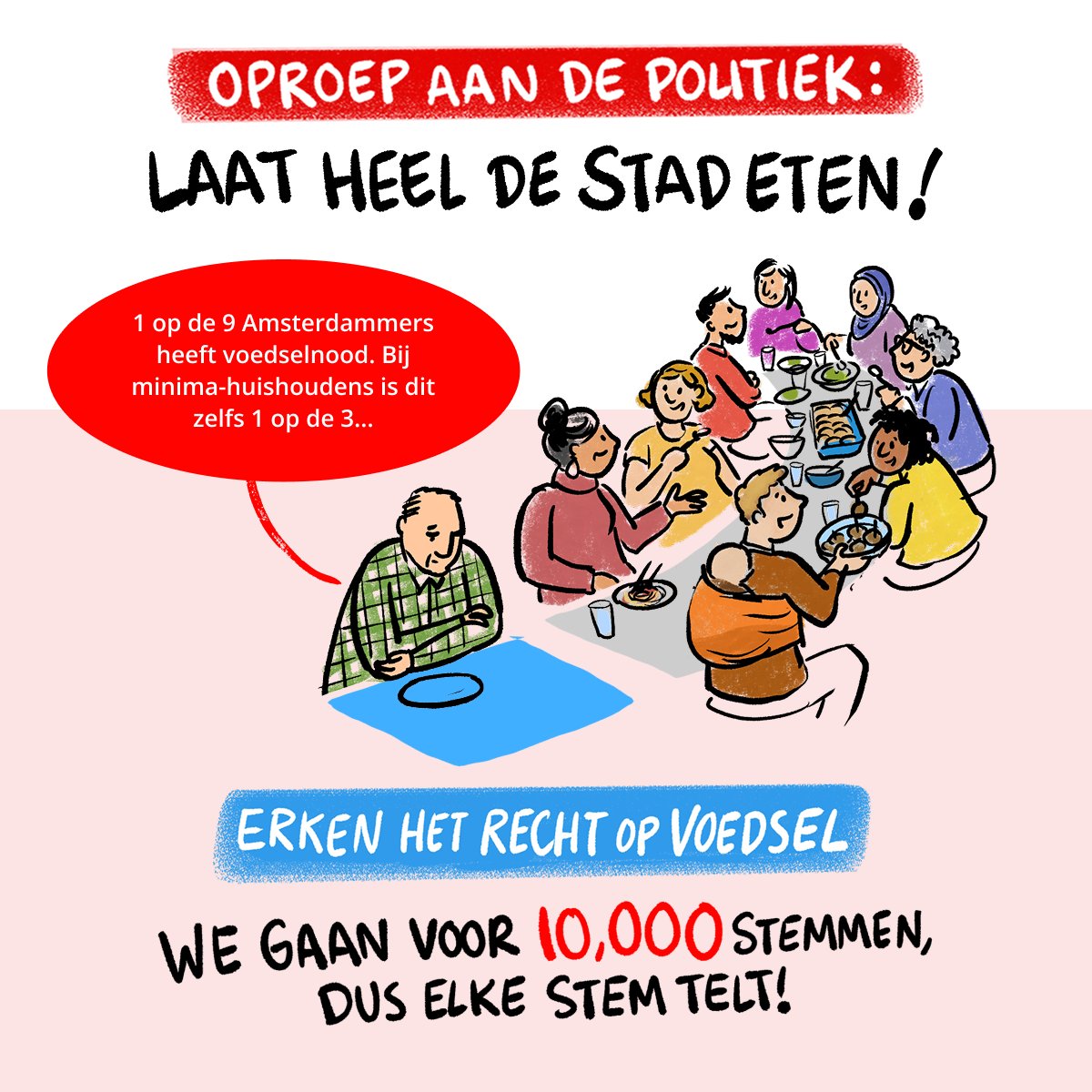 VOEDSELVERBINDT's tweet photo. LAAT HEEL DE STAD ETEN! Help mee en teken de petitie! @VOEDSELVERBINDT 
https://t.co/cuo3Ap825M https://t.co/41az6mHLpa