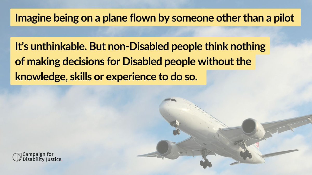 Campaign for Disability Justice tweet media