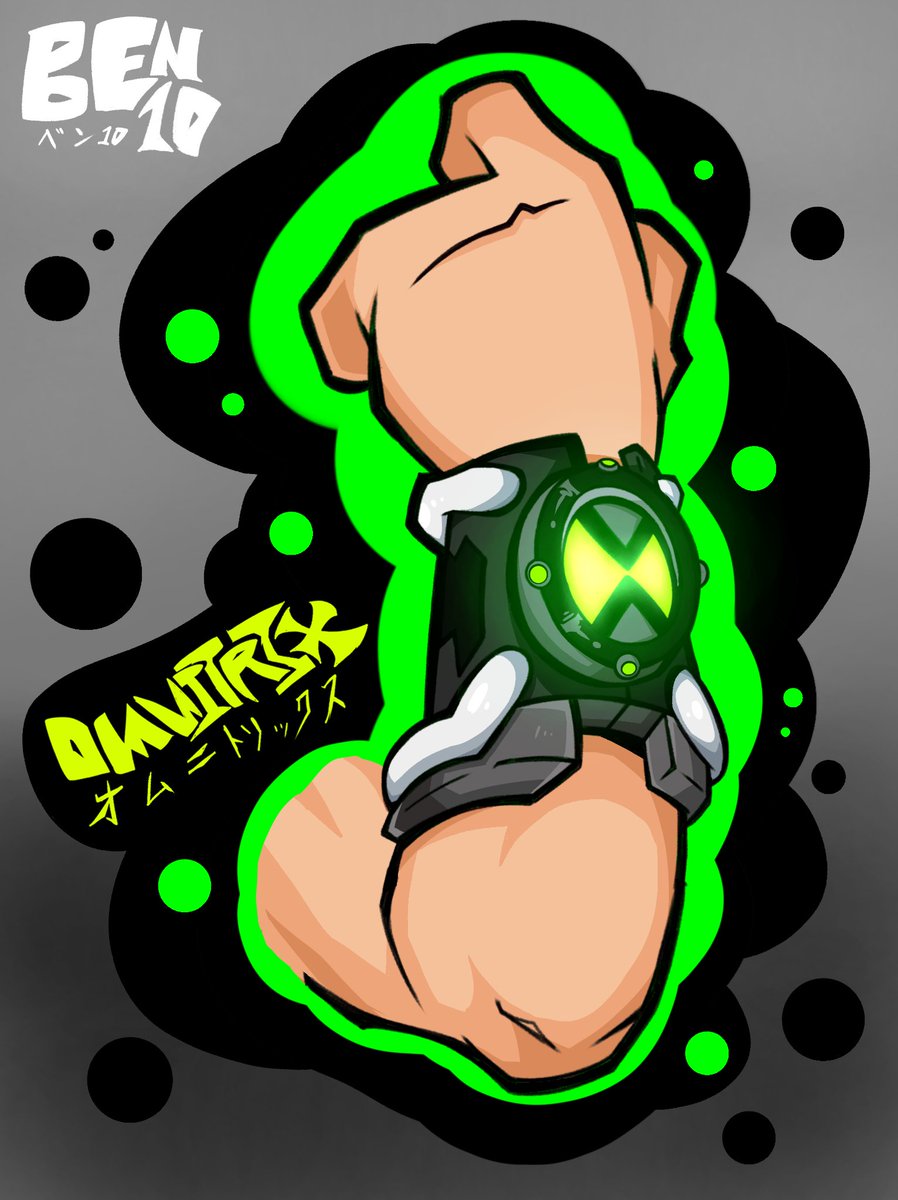 ベン10 オムニトリックス🟩 #ben10 #Ben10Fanart