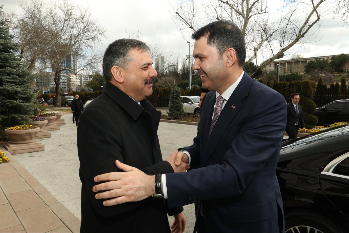 Çevre, Şehircilik ve İklim Değişikliği Bakanı Sayın <a href="/murat_kurum/">Murat KURUM</a>’a nazik ziyaretleri ve hayırlı olsun dilekleri için teşekkür ederim.