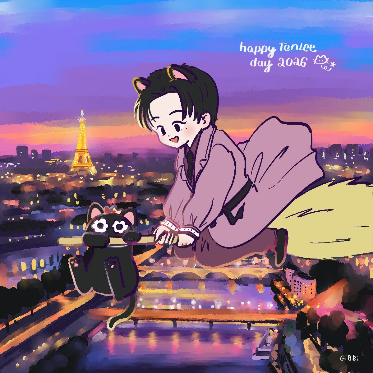 แฮปปี้เบิร์ธเดย์ทูเตนล์ 🥹🐈‍⬛💜
คนอายุ 30 ที่หน้าเด็กที่สุด 
ขอให้มีความสุขมากๆ ได้ทำงานทุกอย่างที่อยากทำน้า Let’s fly higher!

#테니생일이야_안나줘 
#HAPPYTENDAY
#TEN_BDAY2026