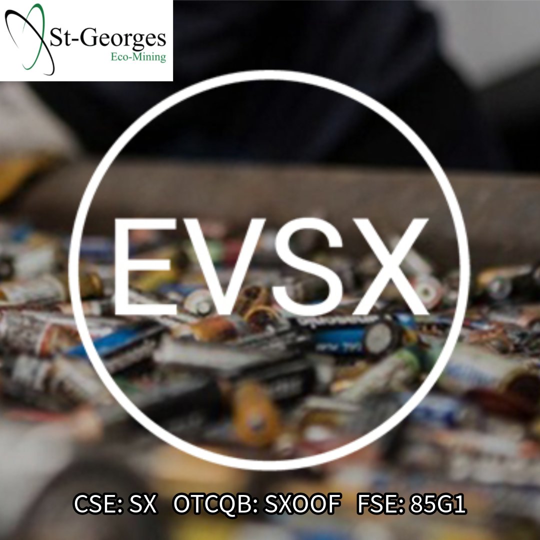 Momentum_PR's tweet image. St-Georges Eco-Mining’s battery recycling subsidiary EVSX has entered a JV with Voltrinov to expand EV and micromobility battery processing capacity — another step in scaling its recycling platform.

Details: stockwatch.com/News/Item/Z-C!…

CSE: $SX | OTCQB: $SXOOF

#BatteryRecycling