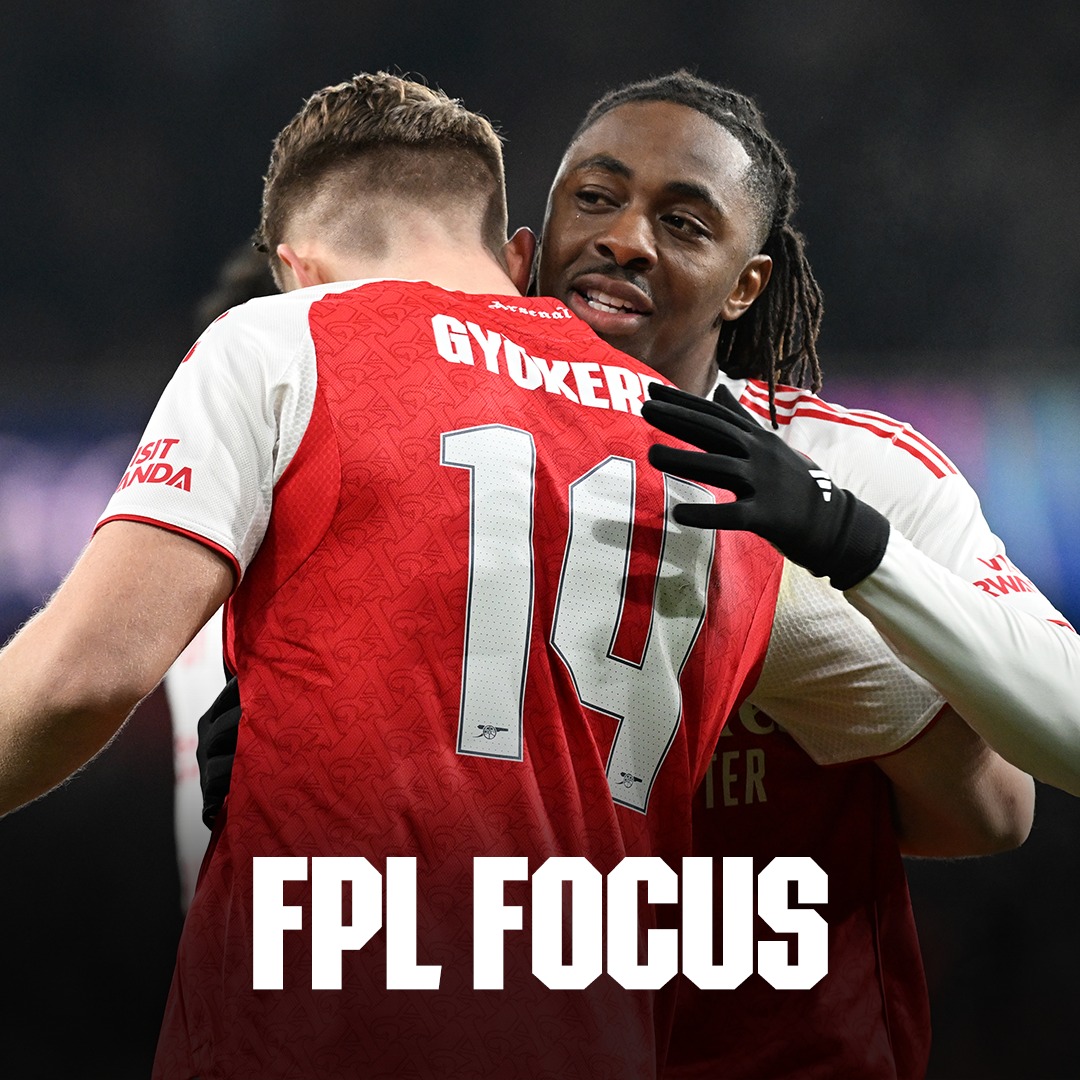 Arsenal's tweet photo. Ebs and Vik delivering big points returns in Gameweek 27 ⬆️

Get the latest from @OfficialFPL Focus 👇