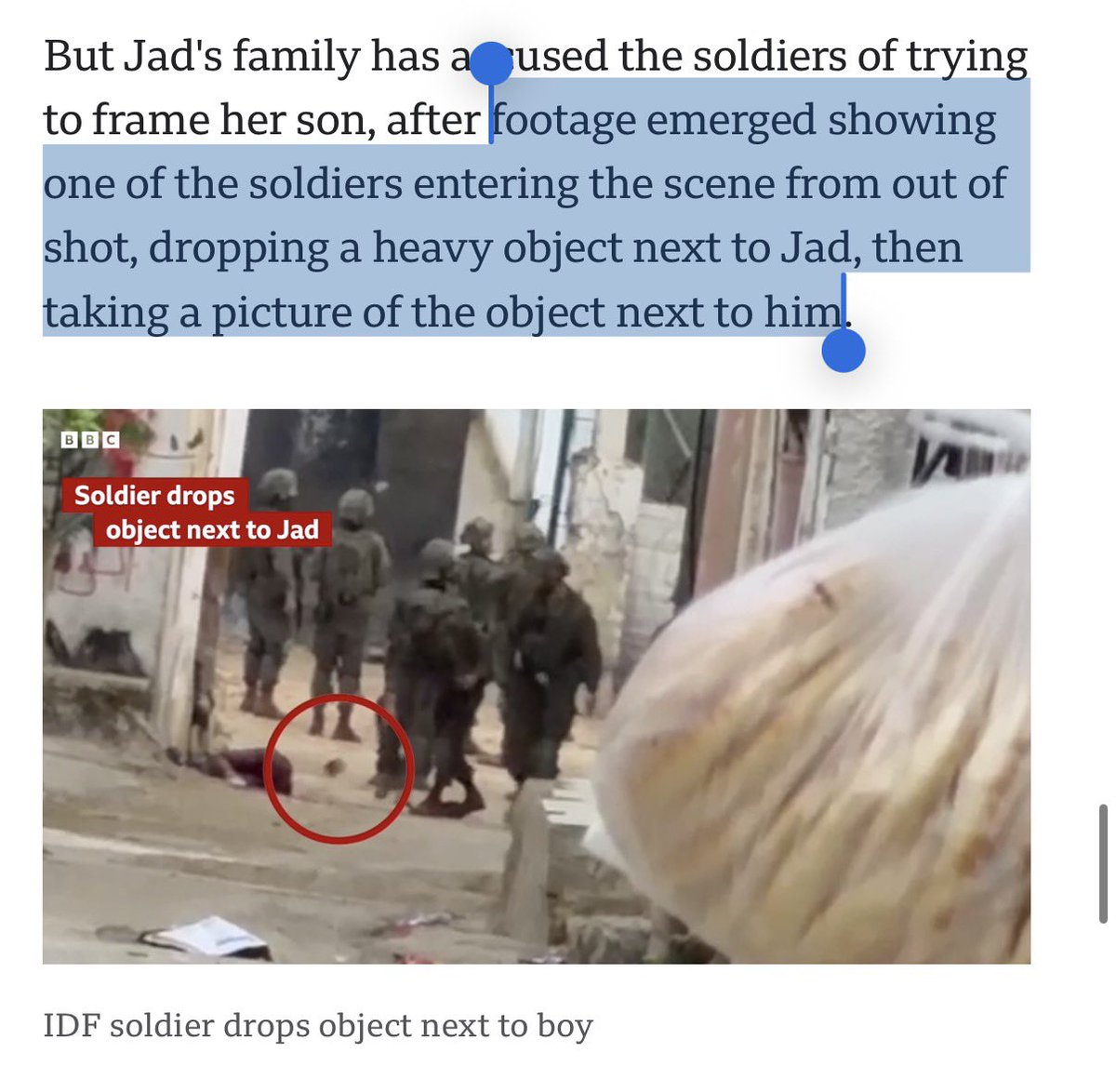 Finally a good headline and still managing to bury the lede: