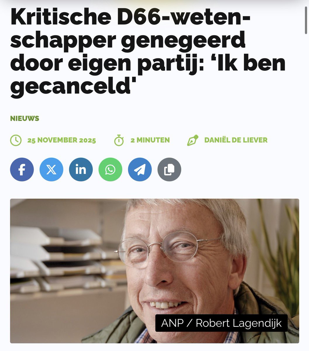 <a href="/RookmakerDorien/">Dorien Rookmaker</a> Kennis, ervaring  en visie zijn niet de goede competenties voor het kabinet Jetten. 

Daar telt alleen ‘ideologie’.

Gisteren heb ik met gekromde tenen naar woord-goochelaar <a href="/jpaternotte/">Jan Paternotte</a> zitten kijken. Die praat alles recht wat krom is en noemt dat ‘wetenschap’. Ze hebben hun