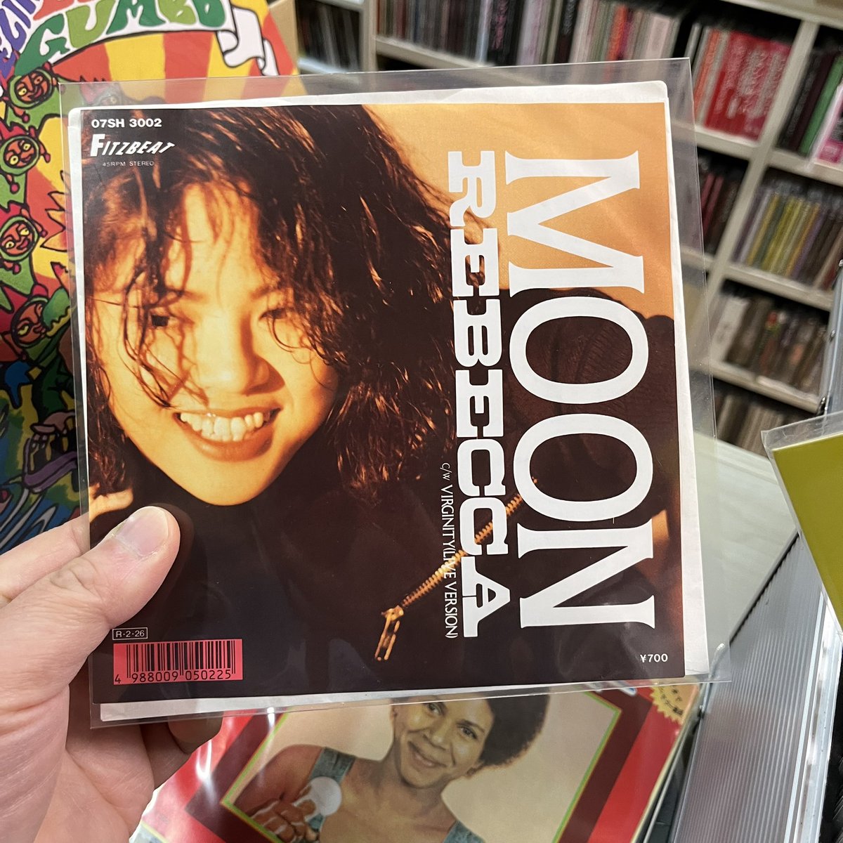 ReleasedOnThisDay #レベッカ - MOON (1988-2-26) #45rpm