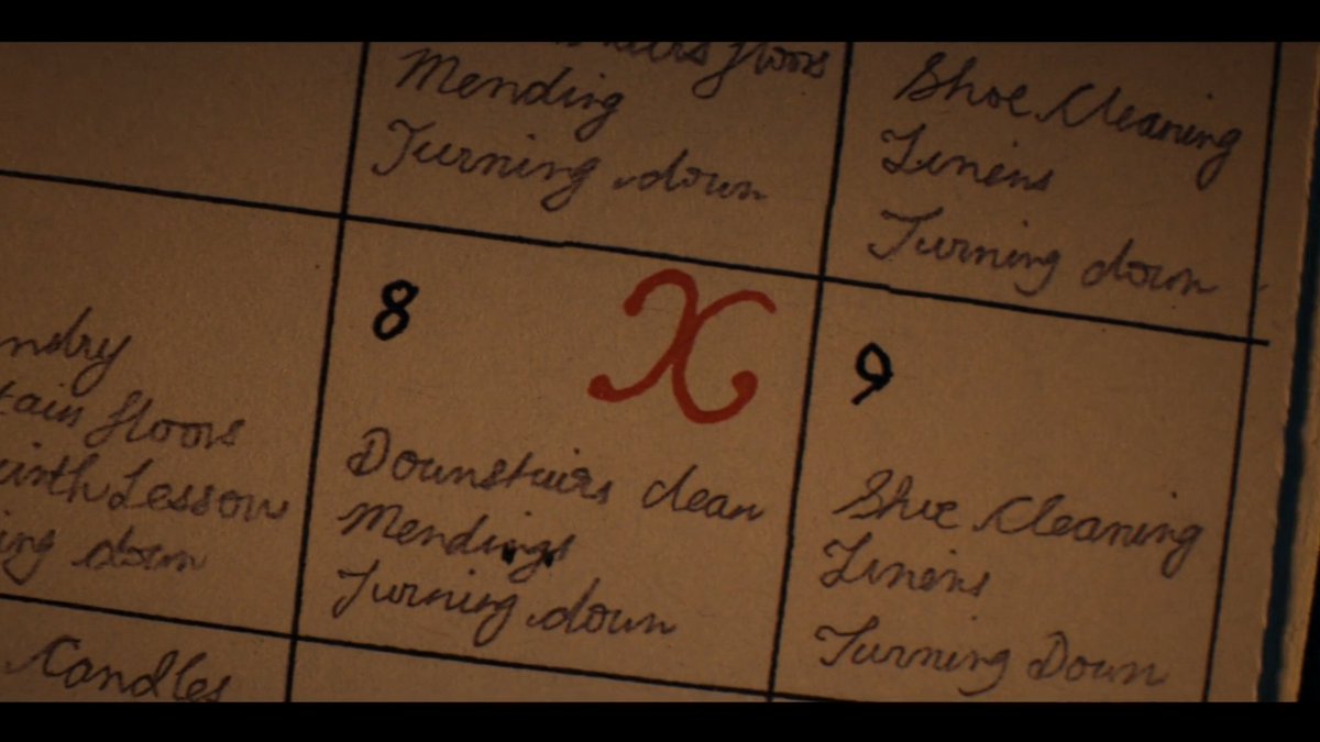 hycinchase's tweet photo. sophie and her menstrual calendar against the world. bc how else they are having just four kids on a span of 2 years each https://t.co/dNpiClbgFz
