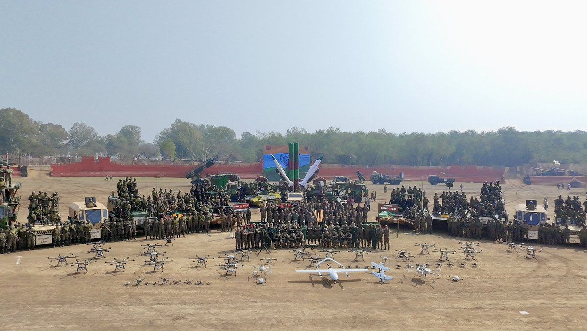 #IndianArmy  

"Western Command Investiture Ceremony 2026"

#MamunMilitaryStation reverberated with the roar of combat drills and the precision of tactical excellence during the Western Command Investiture Ceremony, celebrating the finest traditions of valour, leadership and