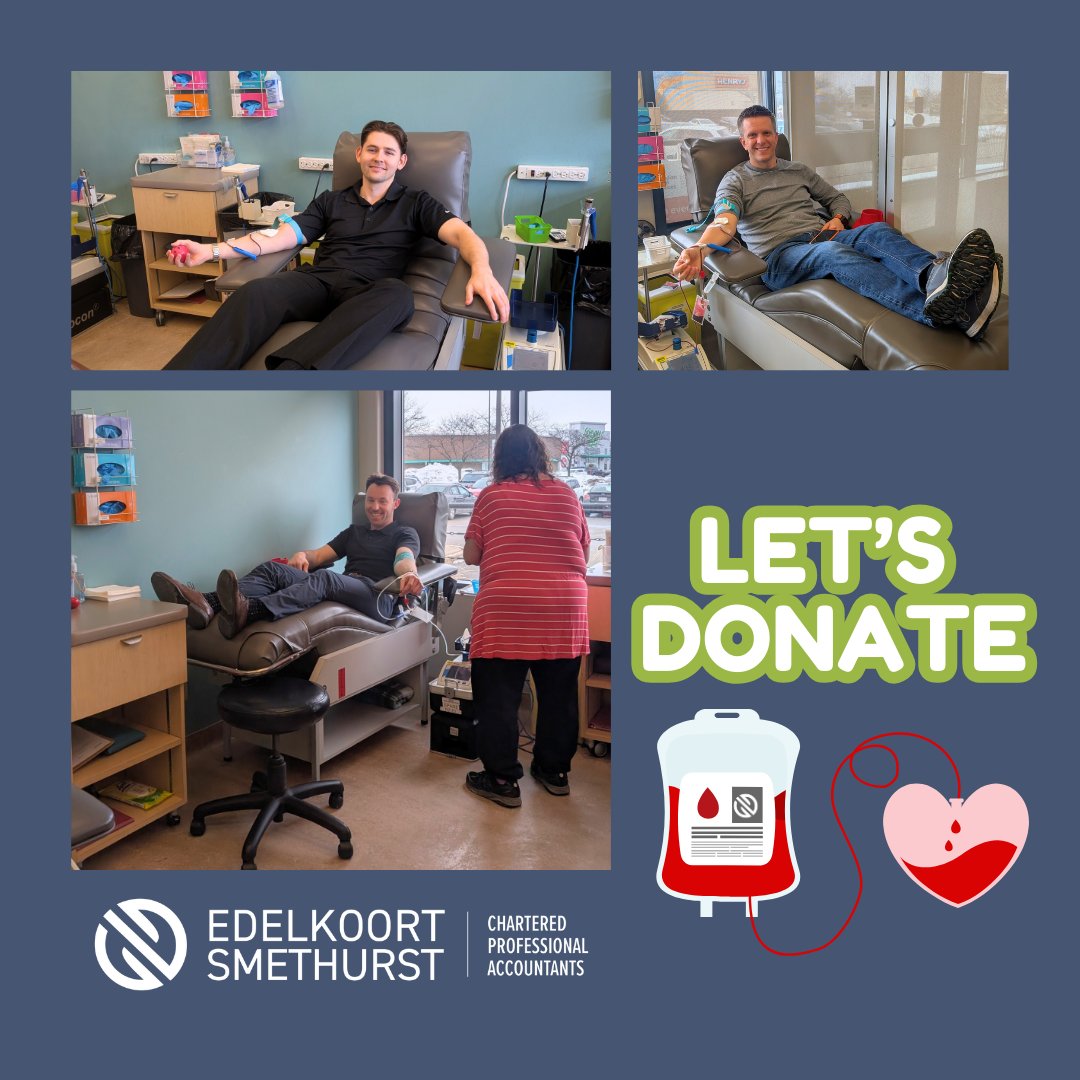 ESCPAsLLP's tweet image. Yesterday, our team rolled up their sleeves for a great cause. 💉❤️ We partnered with Canadian Blood Services in Burlington for a successful blood drive. Thank you to everyone who came out to donate and make a difference in our community. #BloodDrive #DonateBlood #BurlON #CPAfirm