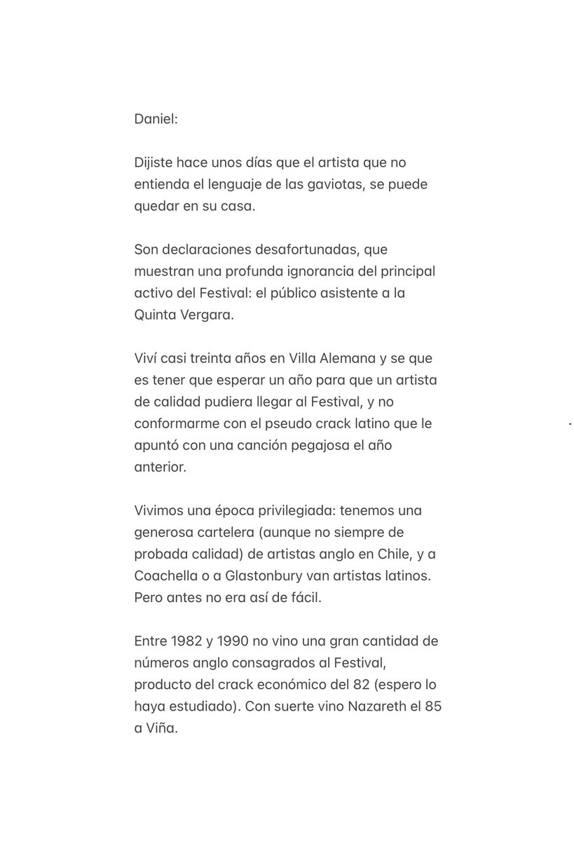 ProyectoETER's tweet photo. Carta abierta a @IamDonDani https://t.co/ROEjoOhPku