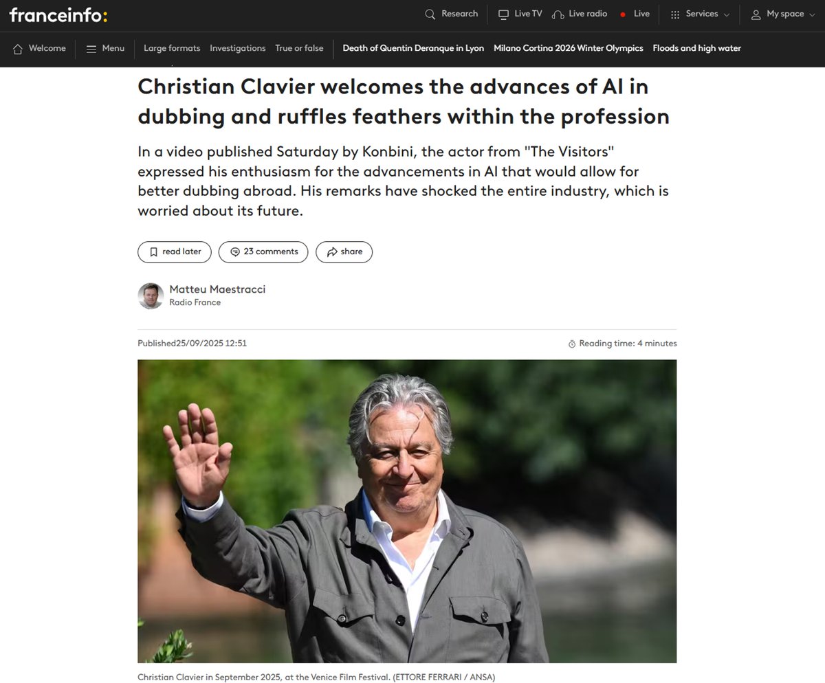 Respeecher tweet media