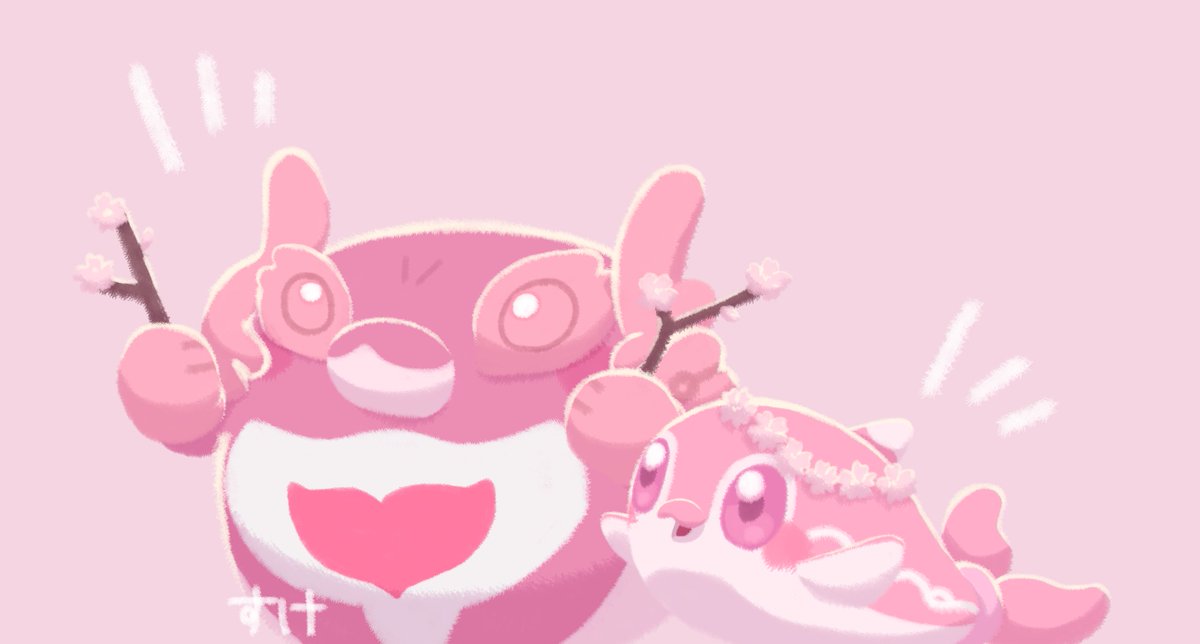 春がくるぞ🐬🌸