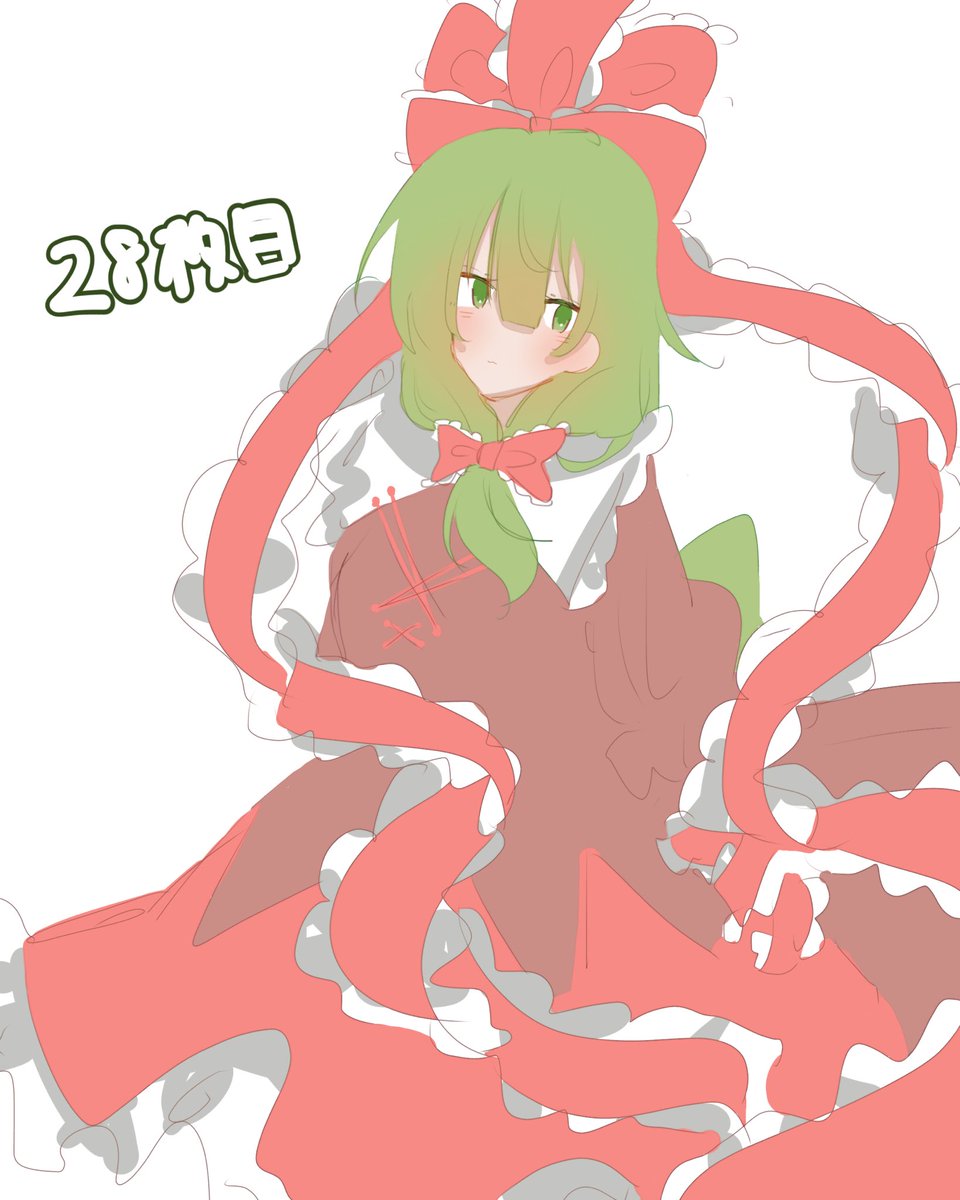 28枚目です！あと少しなので頑張ります〜！