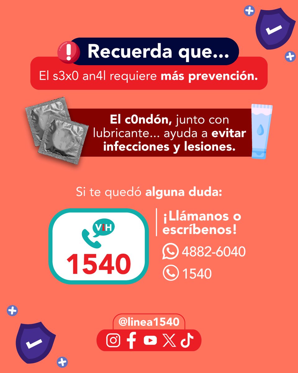 Línea 1540 Salud sexual y VIH/ Gt. tweet media