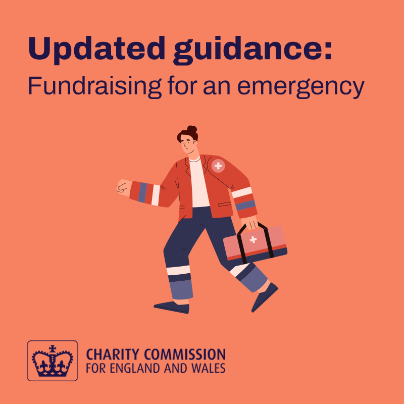 Charity Commission tweet media