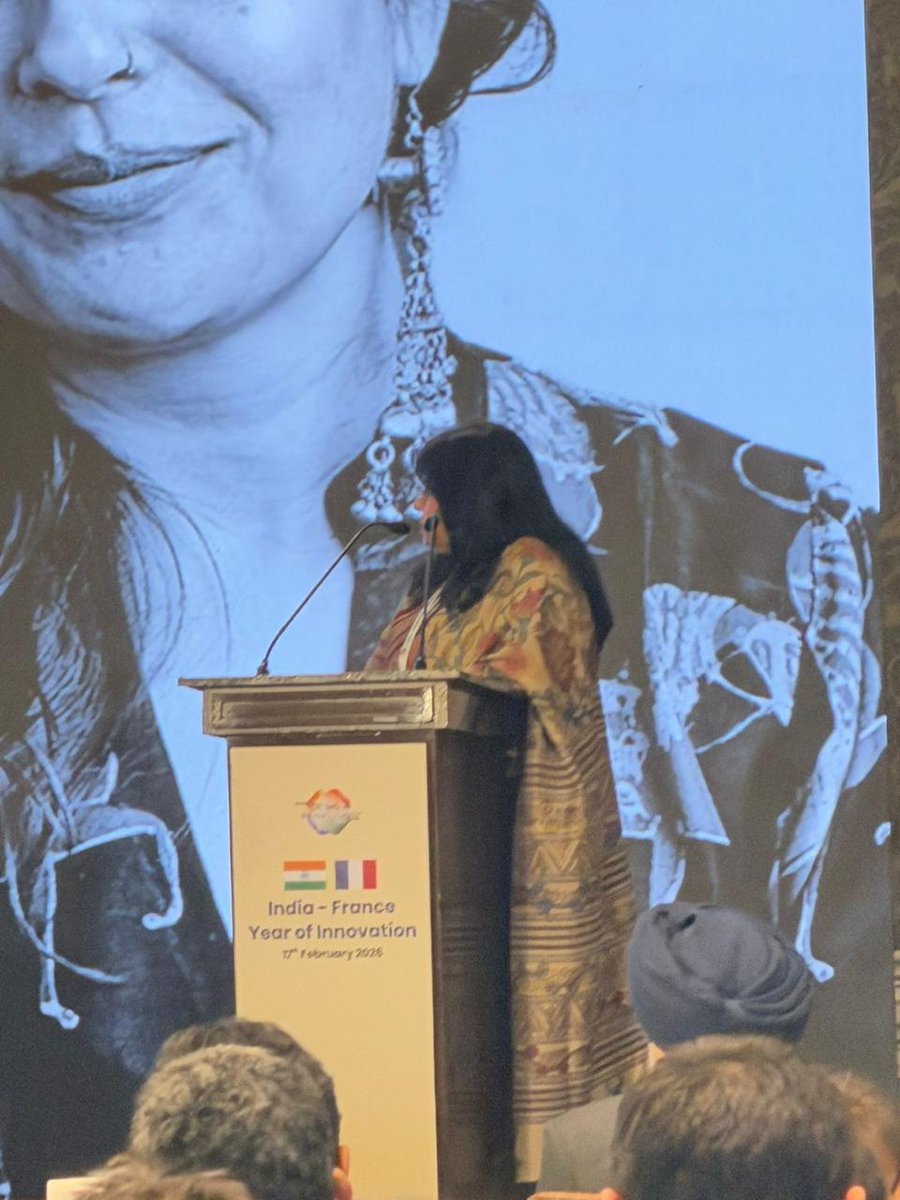 Innovation met imagination 🇮🇳🤝🇫🇷

On 17th February 2026, at the iconic Taj Mahal Palace, Mumbai, leaders from the cultural &amp; creative industries came together to explore how technology is transforming the way we create, preserve, and experience culture. (1/4)

#CulturalDiplomacy