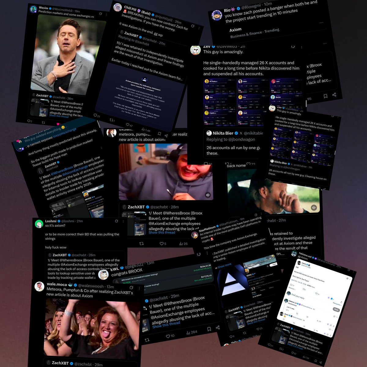 Alan_Earn's tweet image. holly molly 🤭

my timeline after Zach exposing Axiom