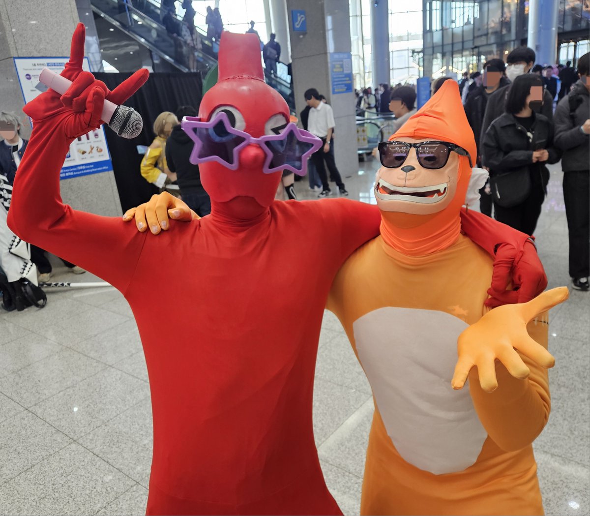 silverknight419's tweet photo. "大"유쾌 브라더스 한 컷! 오우예에~!🤘😎
@jejagsa_2 #일페후기 #피크민 #에테몬 #Pikmin #etemon https://t.co/FjXk082Buc