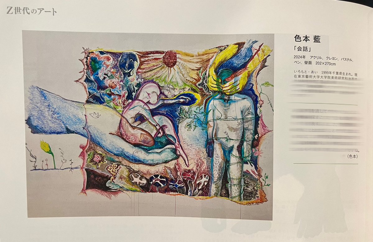 【雑誌掲載のお知らせ】

月刊アートコレクターズ2026年3月号に掲載していただいております！🌷

2024年発表の「会話」という作品と私のコメントを載せていただきました。

現在発売中ですのでぜひご覧ください！