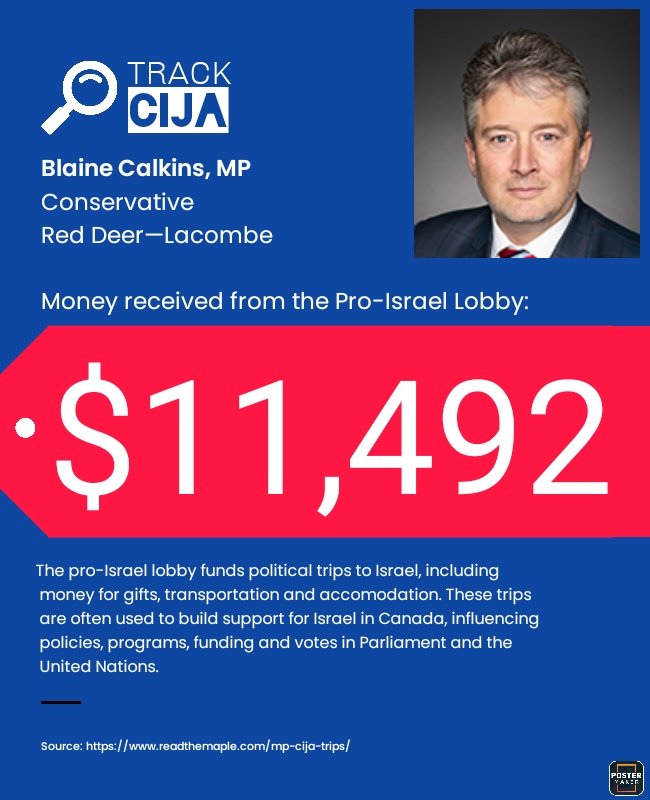 nomoralcover's tweet image. Speaking of benefits for foreign criminals @BlaineFCalkins, why did you take over $11,000 from the pro-Israel lobby? You took a CIJA funded junket to Israel used to influence your support. #ForeignInterference #CanadaFirst? @cbcfifth @CTVNews @CTVW5