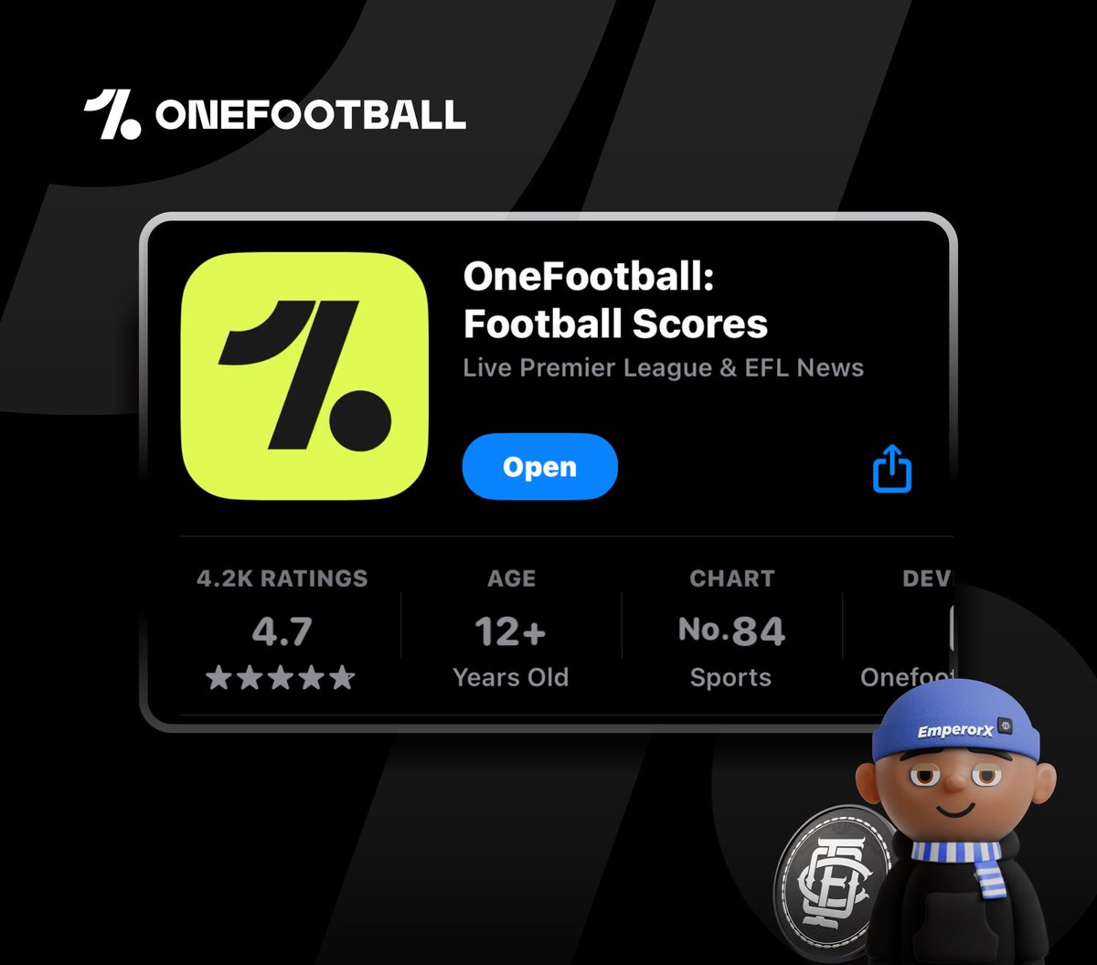 🚨 Day 161 of posting about $OFC until TGE! 🚨

Football is more than a sport, it’s culture and identity. And <a href="/ofc_the_club/">OneFootball Club</a> is redefining what it means to be a fan. ⚽🔥

Not just another app, but your digital football home where every tap and prediction counts. 

Fans don’t just