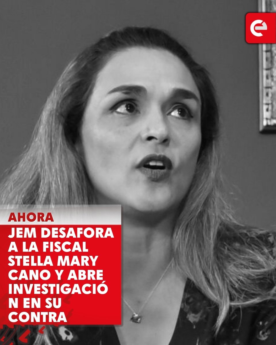 🔴 JEM desafora a la fiscal Stella Mary Cano y abre investigación en su contra ⚖️

El Jurado de Enjuiciamiento de Magistrados (JEM) resolvió el desafuero de la agente fiscal Stella Mary Cano, en el marco de una decisión adoptada este miércoles.

Según los datos preliminares, el