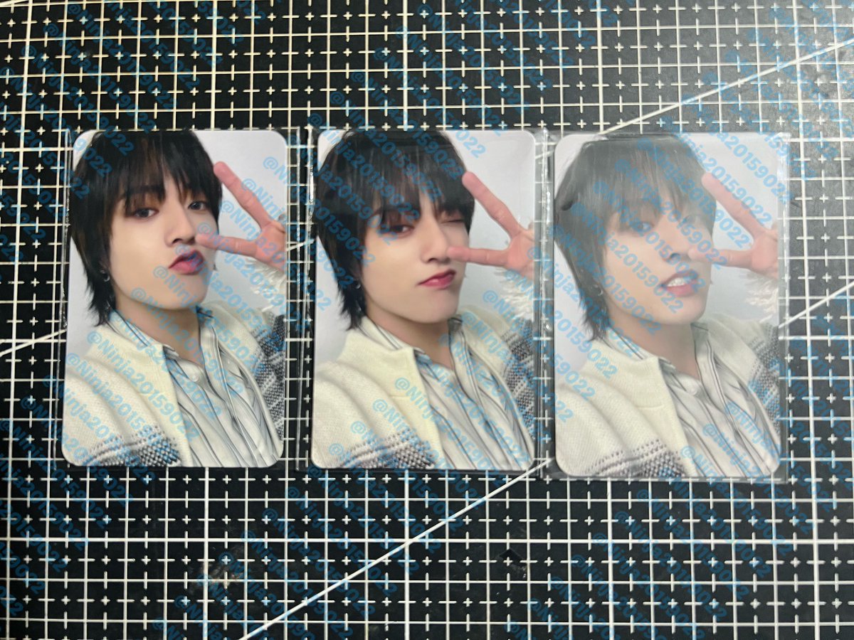 พร้อมส่ง
TREASURE 🇯🇵 Here I Stand photocard 
☘️set 3 ใบ ไม่แกะซีล

✅ฮารุโตะ 200฿
 
รวมส่งเอกชน
สอบถามเพิ่มเติม dm ได้เลยคะ
#ตลาดนัดtreasure #ตลาดนัดเทรเชอร์